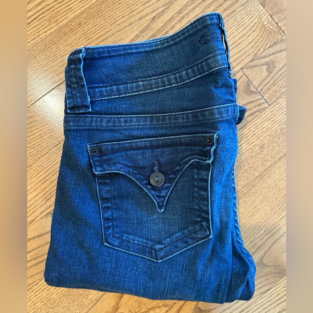 HUDSON Bootcut Classic Dark Wash Jeans Size 27 - Picture 5 of 5